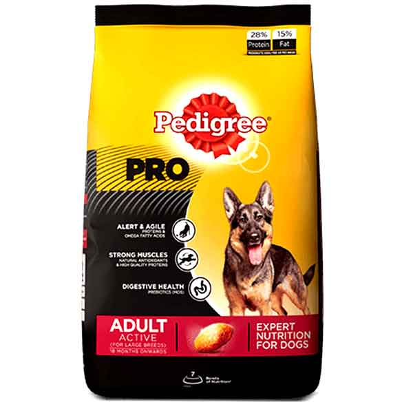 Pedigree Pro adult Active 10kg