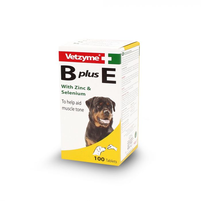 VETZYME B+E TABS 100S